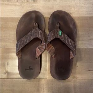 Sanuk flip flops